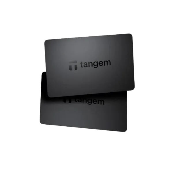 Tangem Wallet, hardware-lommebok i kortformat